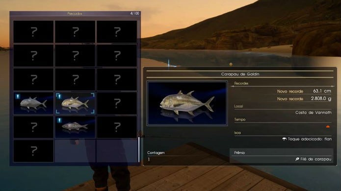 Final Fantasy XV: cada rio possui suas próprias espécies de peixes (Foto: Reprodução / Thomas Schulze)