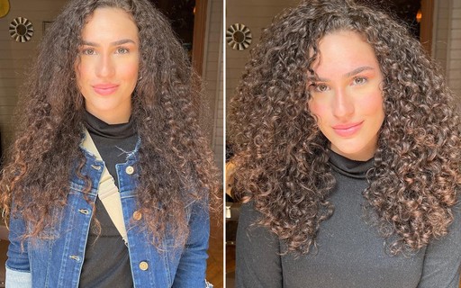 Lívian Aragão mostra antes e depois de cachear os cabelos: "Uma leoa"