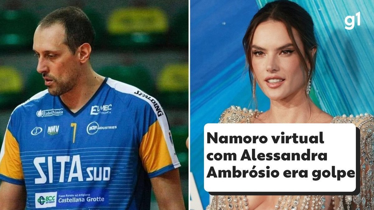 Jogador de vôlei italiano que caiu em golpe por acreditar namorar a modelo brasileira Alessandra Ambrosio perde 700 mil euros