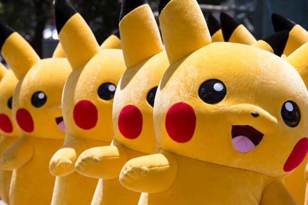 Pikachus. Muitos Pikachus. (Foto: Foto: Tomohiro Ohsumi/Getty Images)