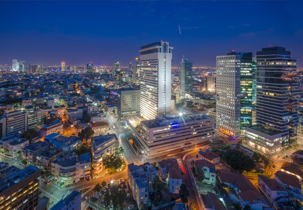 Cidade de Tel Aviv, em Israel (Foto: Ilan Shacham ia Getty Images)