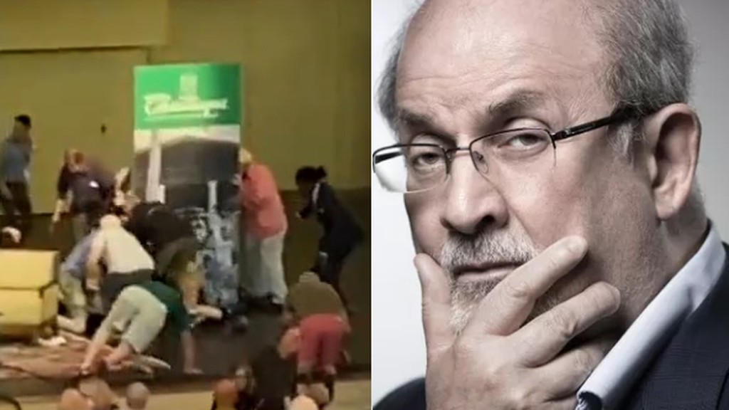 Salman Rushdie foi atacado durante evento em Nova York