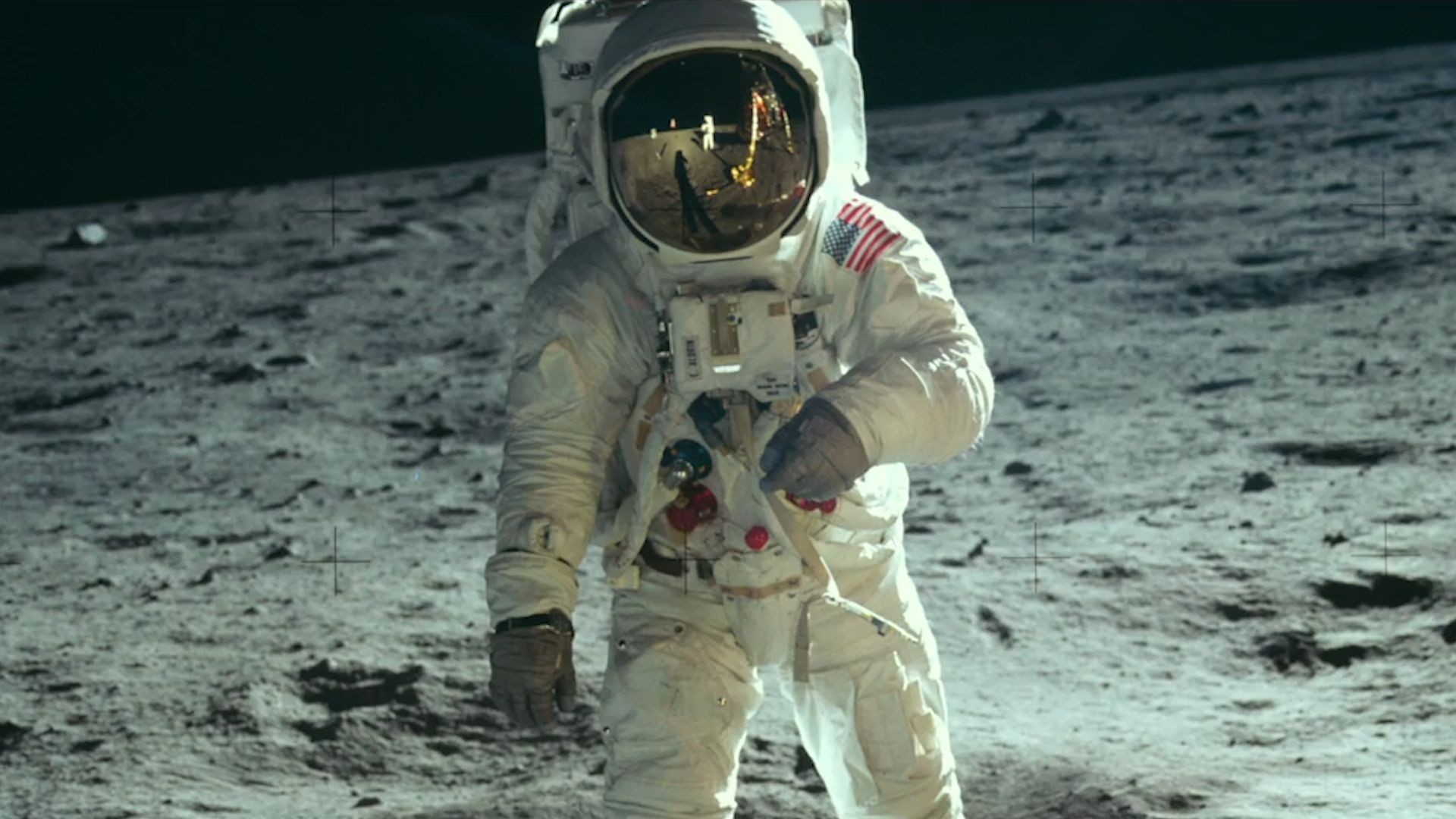 Desembarque na Lua durante a Apollo 11 (Foto: Divulgação/ NASA )