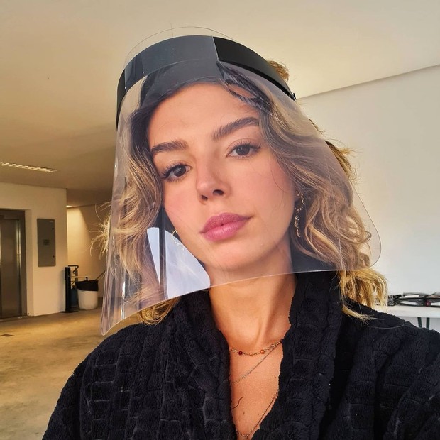 Giovanna Lancellotti brinca com expectativa e realidade no Instagram (Foto: reprodução/Instagram)