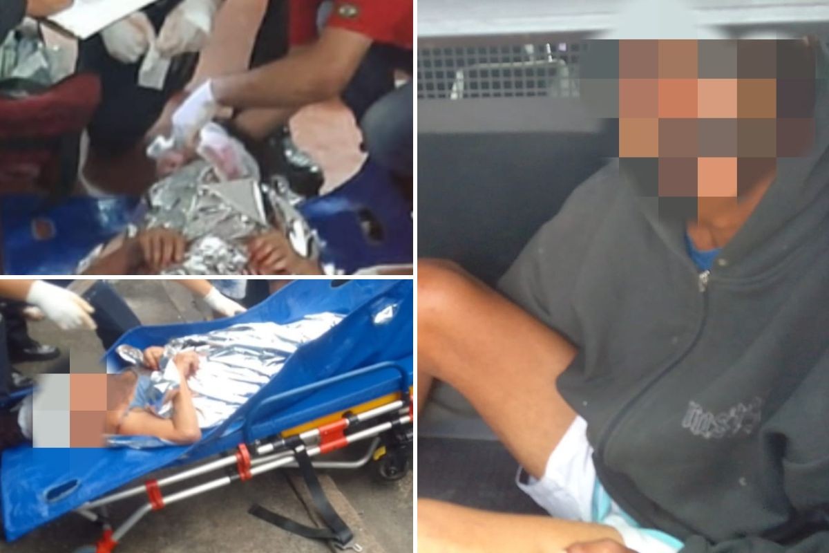 Homem é preso após esfaquear companheira na cabeça e persegui-la ensanguentada pela rua