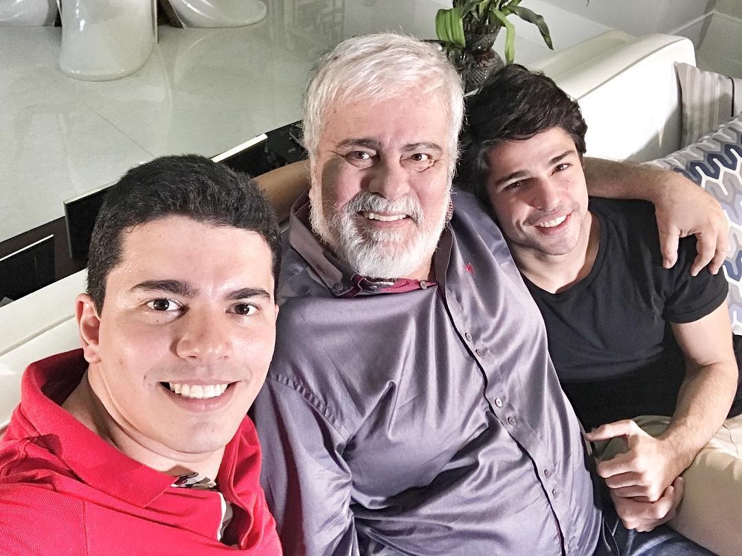 Wagner Montes Filho, Wagner Montes e Diego Montez (Foto: Reprodução/Instagram)