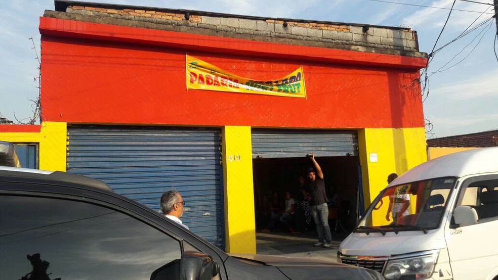 Estabelecimento ainda não tinha sido inaugurado em Santos, SP (Foto: Divulgação/Polícia Civil)