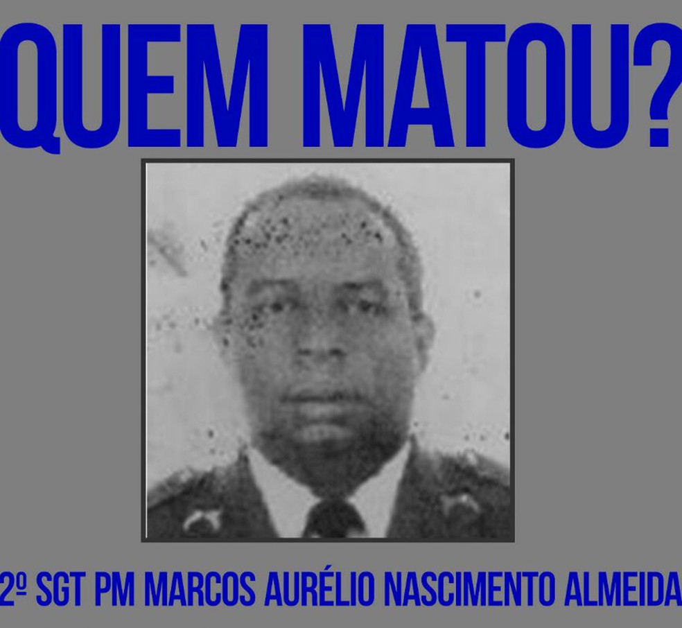 Sargento é o 20° policial assassinado no Rio neste an (Foto: Divulgação/ Disque Denúncia)