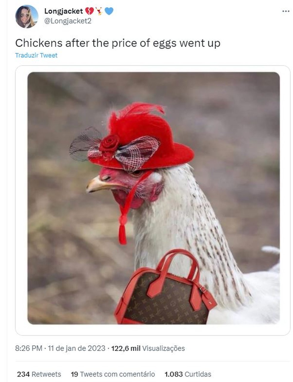 Meme nas redes sociais por conta da alta do preço do ovo — Foto: Reprodução/ Twitter