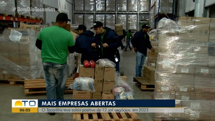 Mais de 12 mil empresas foram abertas no Tocantins ano passado