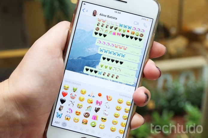 iPhone recebe iOS 10.2 com emojis inéditos (Foto: Aline Batista/TechTudo)