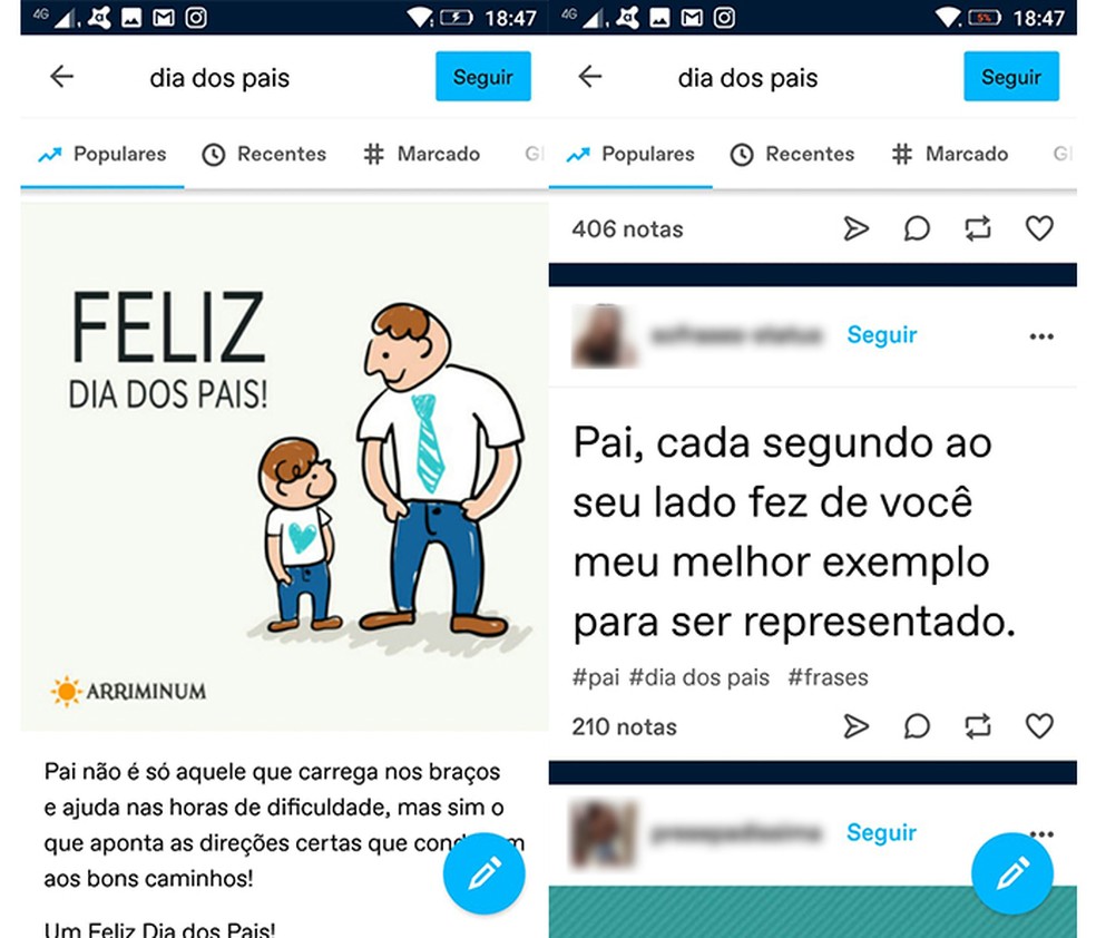 Frases De Dia Dos Pais 6 Apps Com Mensagens Para Enviar No Whatsapp Redes Sociais Techtudo