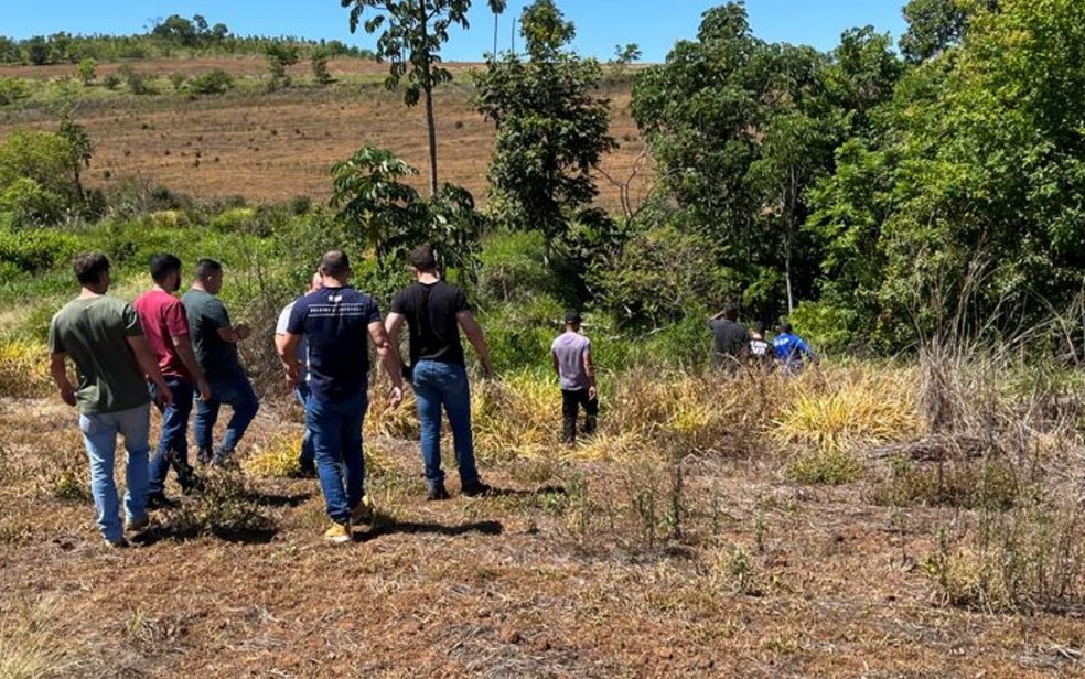 Corpo do empresário Alonso de Araújo é encontrado em Mineiros — Foto: Divulgação/Polícia Civil