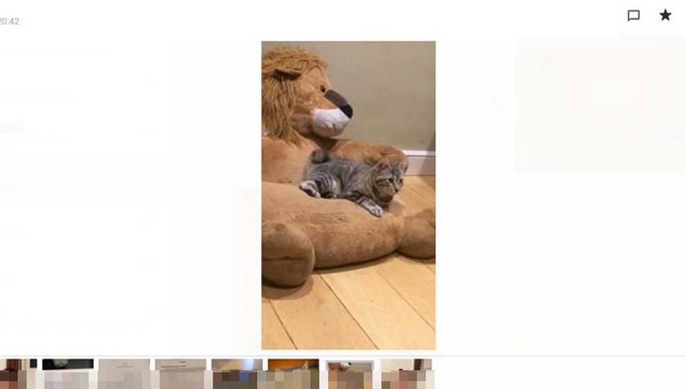 Imagem borrada no WhatsApp Web aparece normalmente quando aberta (Foto: Reprodução/ Taysa Coelho)