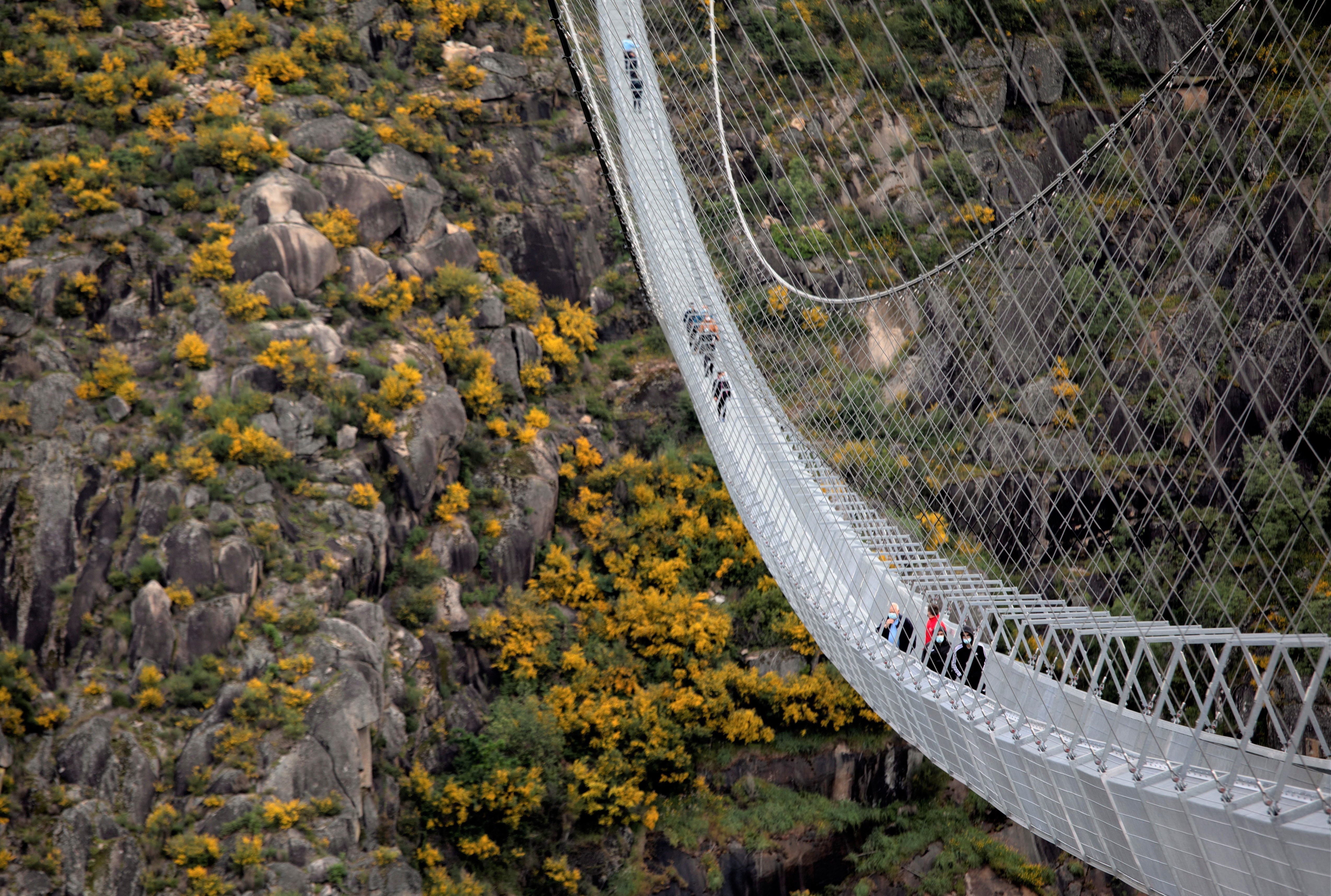 A ponte suspensa 516 Arouca é a nova atração turística de Portugal