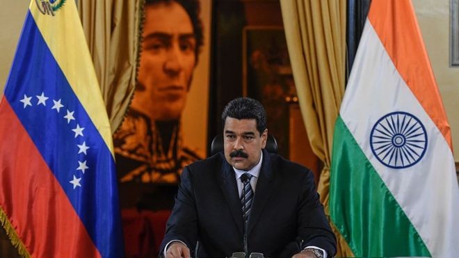 Índia se tornou a maior compradora de petróleo venezuelano (Foto: AFP via BBC)