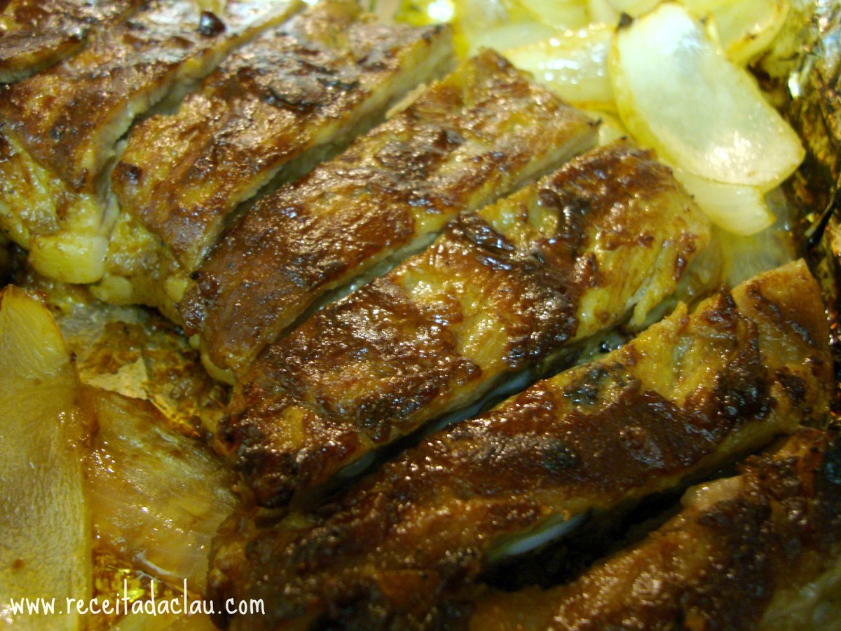 Costelinha de Porco Assada | Receitas