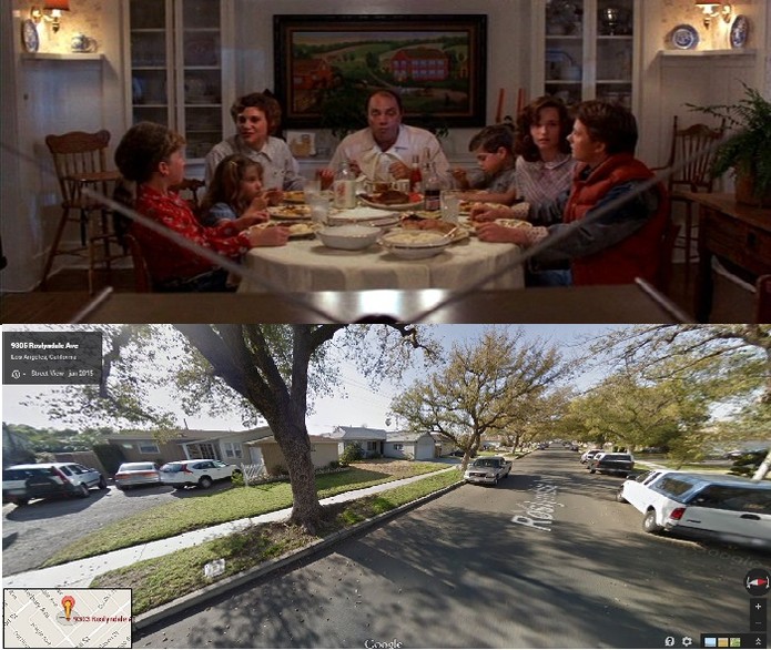 A casa da família McFly fica em Burbank, na Califórnia (Foto: Reprodução/Juliana Pixinine)