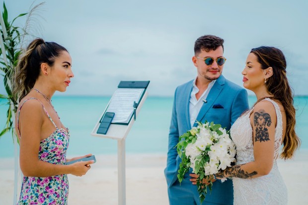 Letícia de Paula e William de Paula se casam nas Ilhas Maldivas (Foto: 7 CLICKS - Raquel C Figueira)