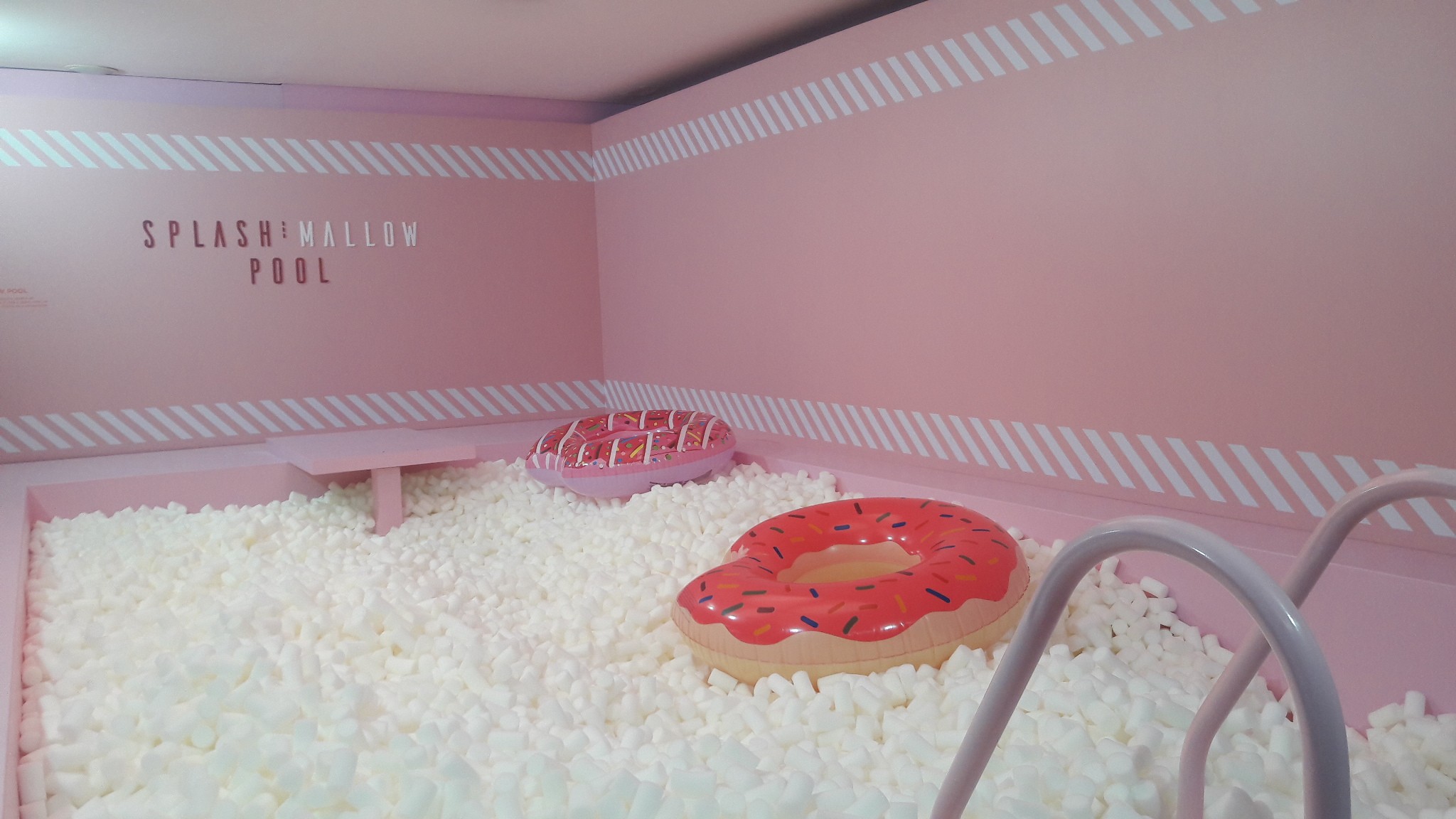 Piscina de Marshmallow do "Museu Mais Doce do Mundo" (Foto: Vanessa Centamori)