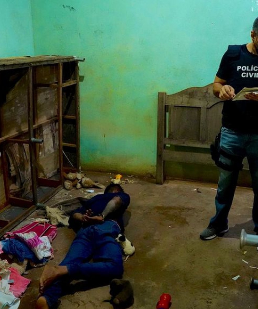 Suspeitos de executar socioeducador da Sejus são presos em operação da Polícia Civil em Porto Velho — Foto: PC-RO/Reprodução