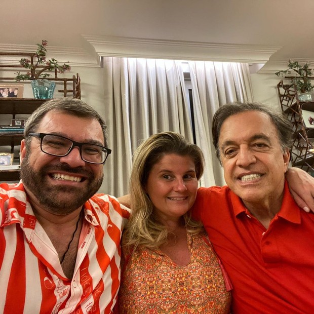 Marcello Camargo, Helena Caio e Claudio Pessutti  (Foto: Reprodução/Instagram)