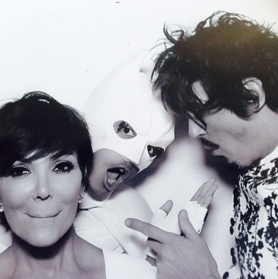 Kris Jenner, Jaden SMith e Clyde Haygood (Foto: Instagram)