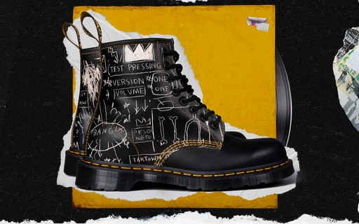Dr. Martens lança modelos inspirados nas obras de Basquiat - GQ