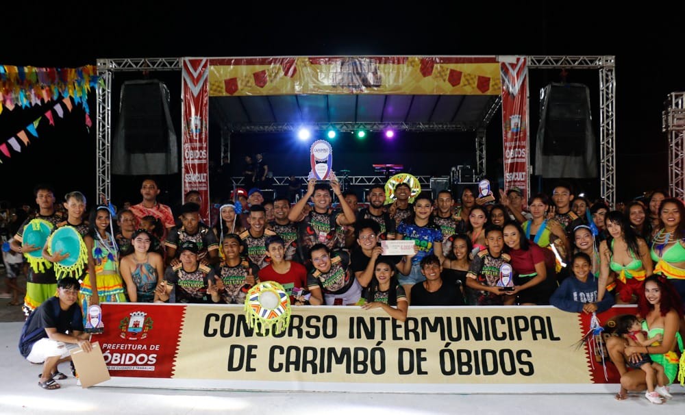Swing de Carimbó vence o 1º Concurso Intermunicipal de Carimbó do ‘Arraiá dos Pauxis’ em Óbidos 