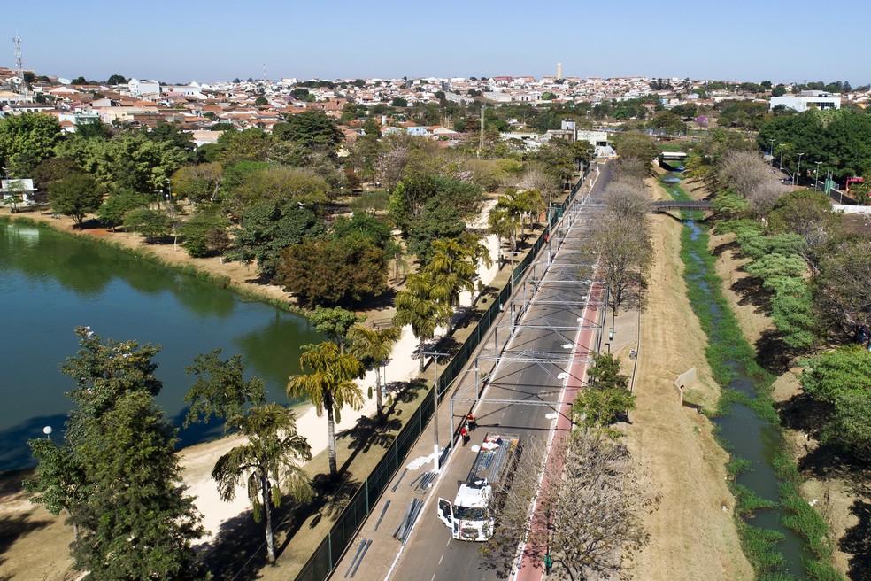 Estrutura do Festival Gastronômico - Inverno 2018 em Santa Bárbara d'Oeste (Foto: Prefeitura de Santa Bárbara d'Oeste/Divulgação)