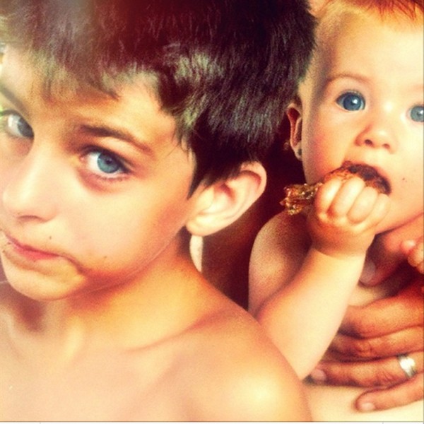Filhos Henri Castelli (Foto: reprodução instagram)