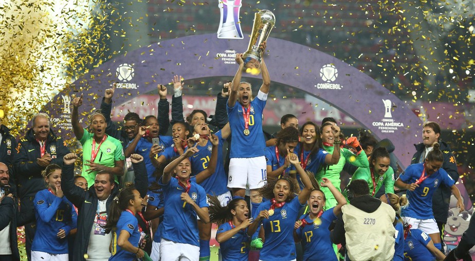 Brasil vence mais uma e Ã© heptacampeÃ£o da Copa AmÃ©rica feminina