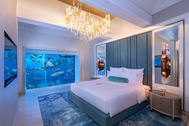 Resort where Neymar and Bruna Biancardi are staying in Dubai (Photo: Reproduction/Atlantis Dubai)