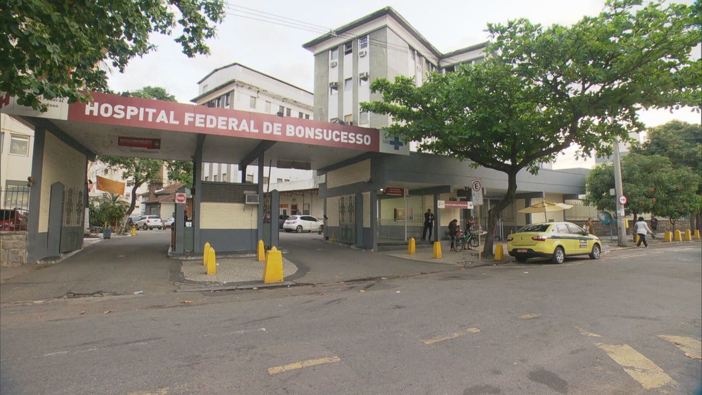 Hospital Geral de Bonsucesso — Foto: Reprodução/TV Globo 