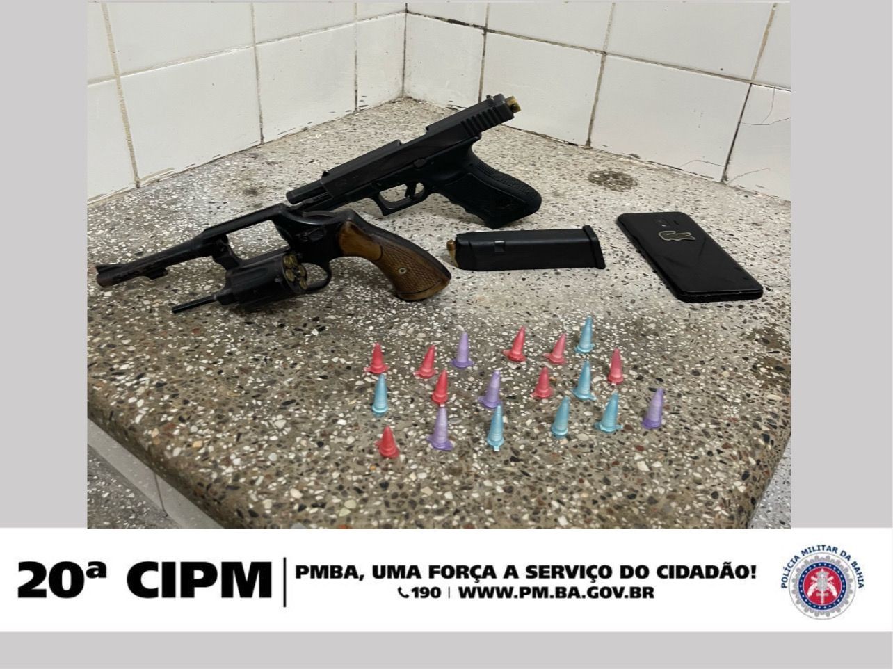 Suspeitos de 19 e 25 anos são mortos em troca de tiros com policiais no interior da BA