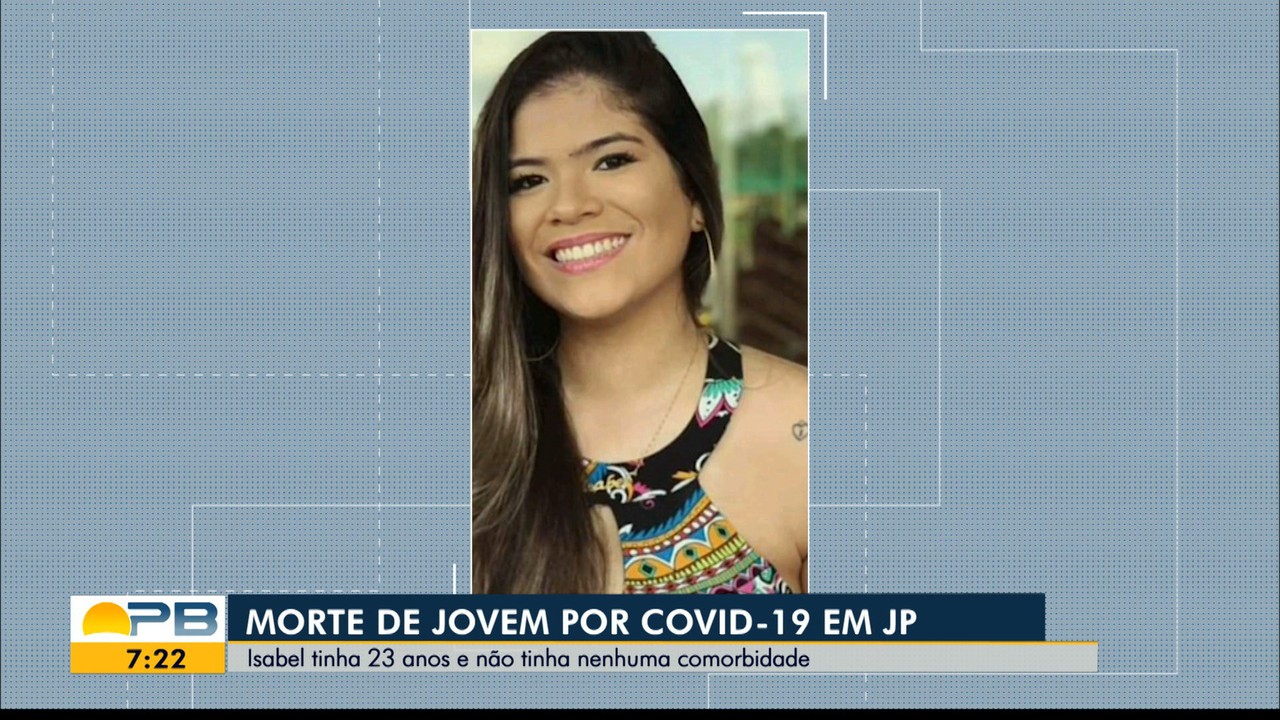 Jovem de 23 anos e sem comorbidade morre por Covid-19, na Paraíba