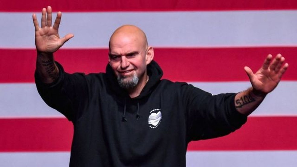 John Fetterman dá aos democratas uma vitória chave para o Senado. — Foto: Getty Images via BBC