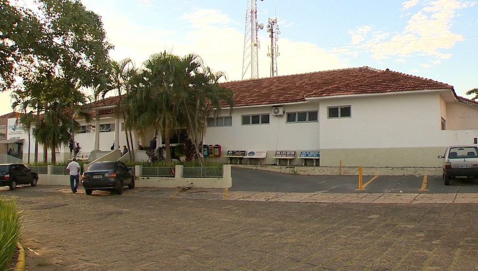 Santa Casa de Misericórdia de Santo Anastácio (SP) — Foto: TV Fronteira/Reprodução