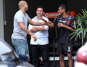 Léo Moura deseja sorte ao amigo Adriano: Estarei torcendo por você