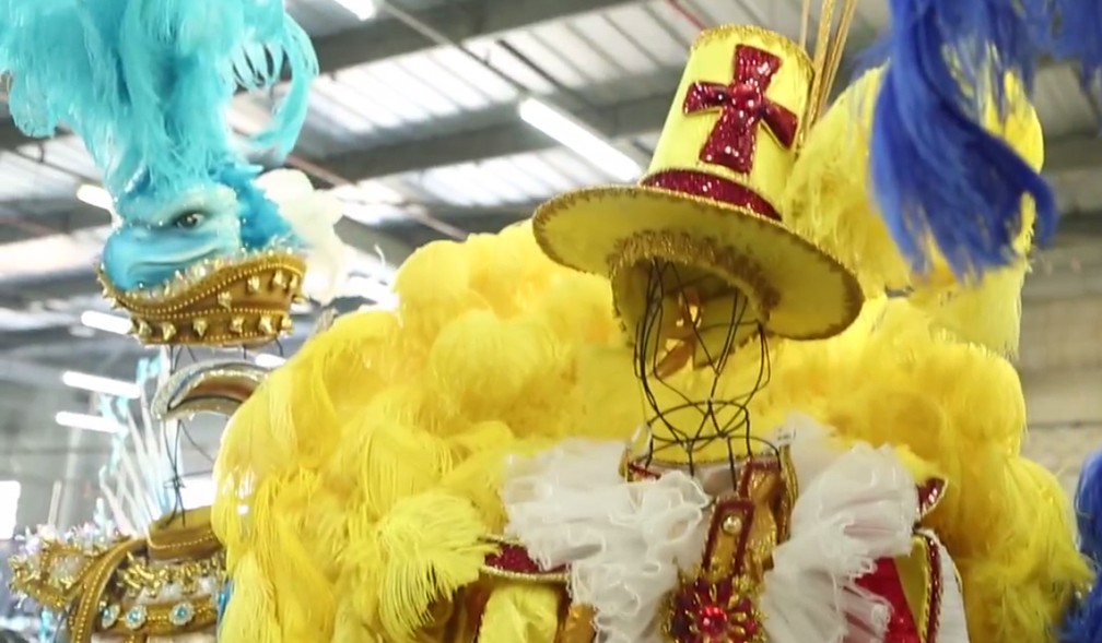 Para a carnavalesca Rosa Magalhães, da Portela, todas escolas estão usando um plano B este ano (Foto: Marcos Serra Lima/ G1)