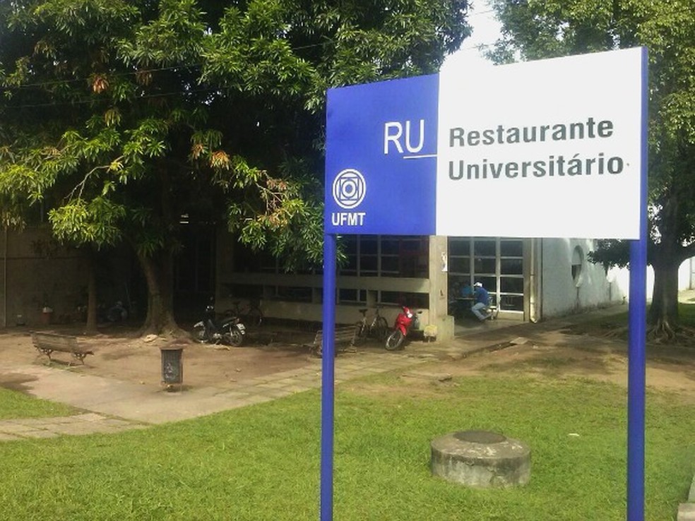 Restaurante UniversitÃ¡rio (Foto: VinÃ­cius Fernandes/ Arquivo pessoal)