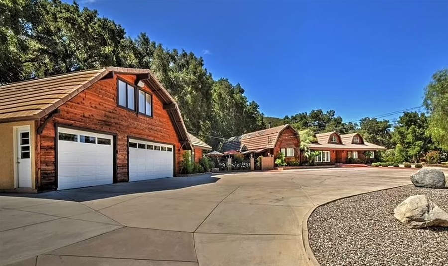 Rancho onde Kanye West está morando após divórcio de Kim Kardashian (Foto: Divulgação/Zillow Real Estate)