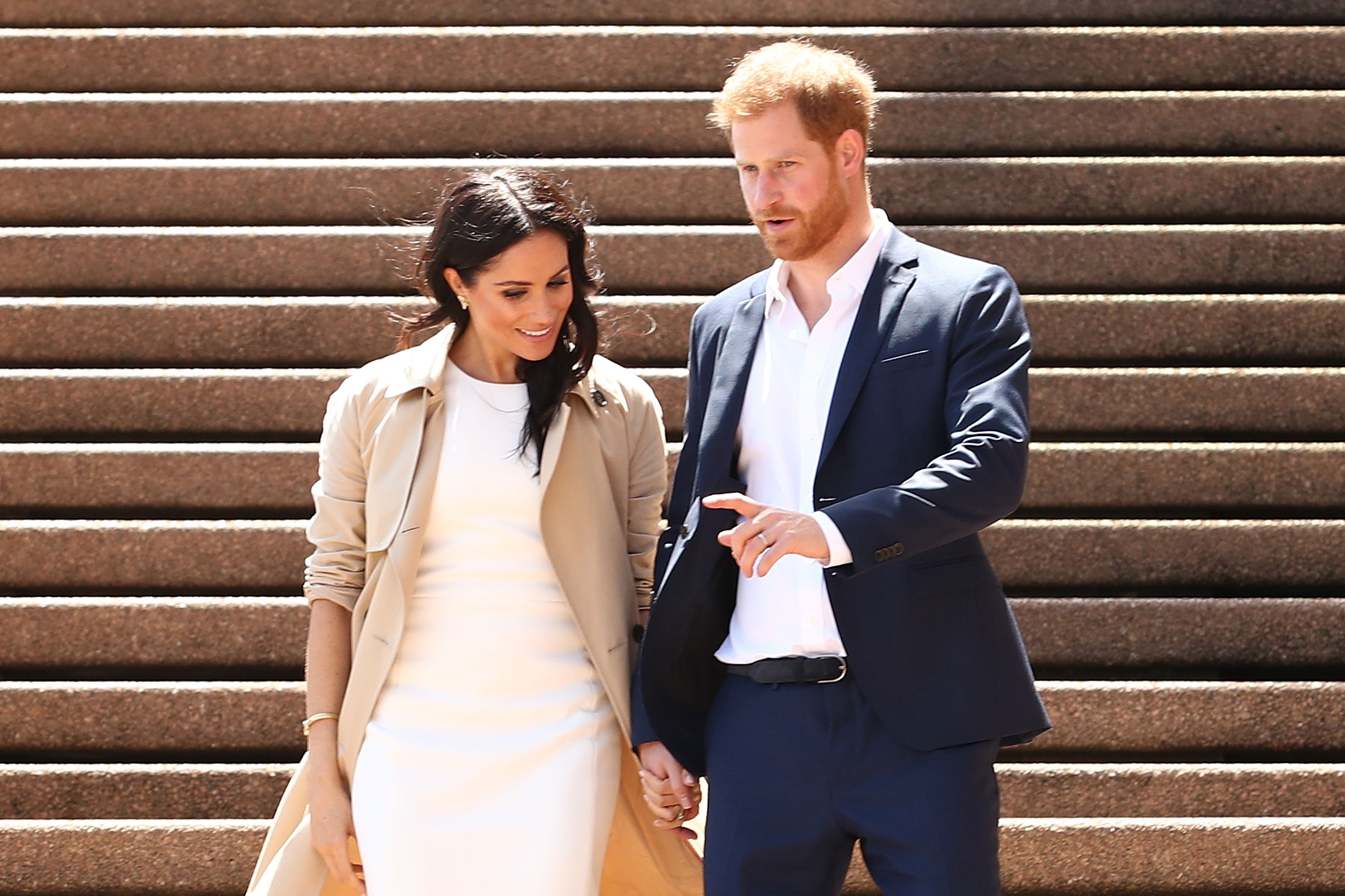 Príncipe Harry e Meghan Markle estão esperando o primeiro filho (Foto: Getty Images)