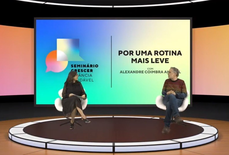 Alexandre Coimbra Amaral, terapeuta familiar e colunista da CRESCER, falou sobre a importância da leveza (Foto: Crescer)