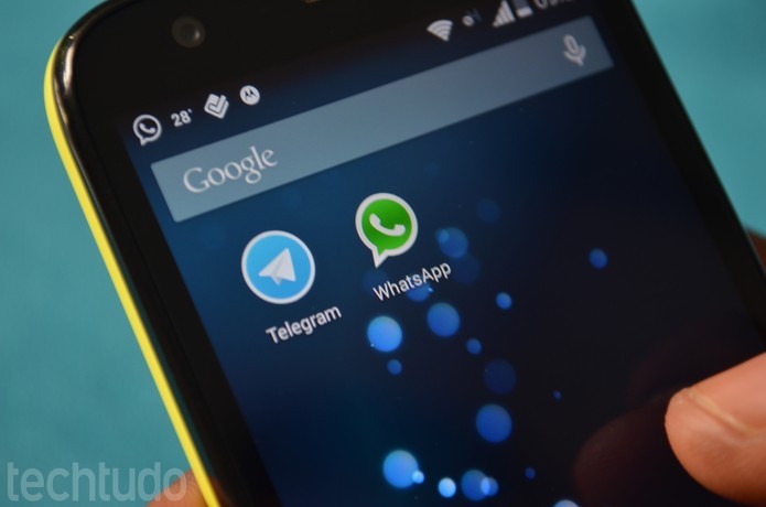 Telegram é um dos rivais do WhatsApp que mais cresce em número de usuários (Foto: TechTudo/Anna Kellen Bull) (Foto: Telegram é um dos rivais do WhatsApp que mais cresce em número de usuários (Foto: TechTudo/Anna Kellen Bull))