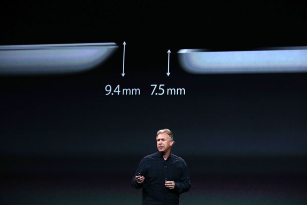 Comparativo entre iPad 4 e Air deixa claro as diferenças de design (Foto: Getty Images)
