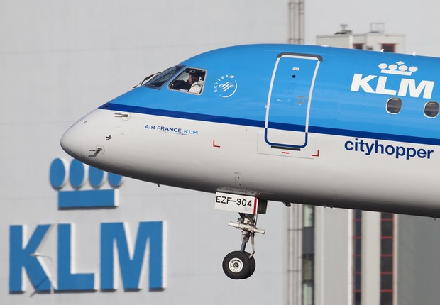 Avião da companhia aérea holandesa KLM (Foto: Wikimedia Commons/Wikipedia)