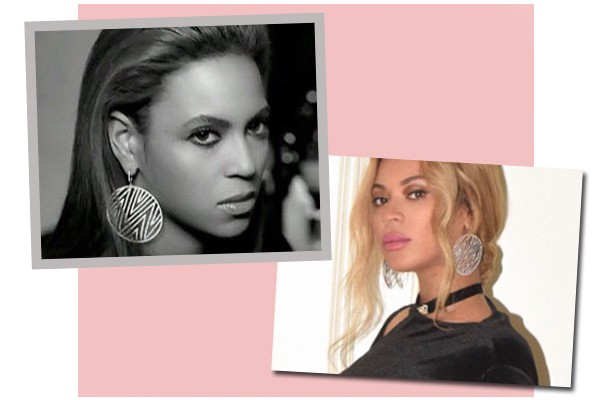 Brinco usado por Beyoncé levanta suspeitas de que gêmeos são meninos (Foto: Reprodução / Instagram)