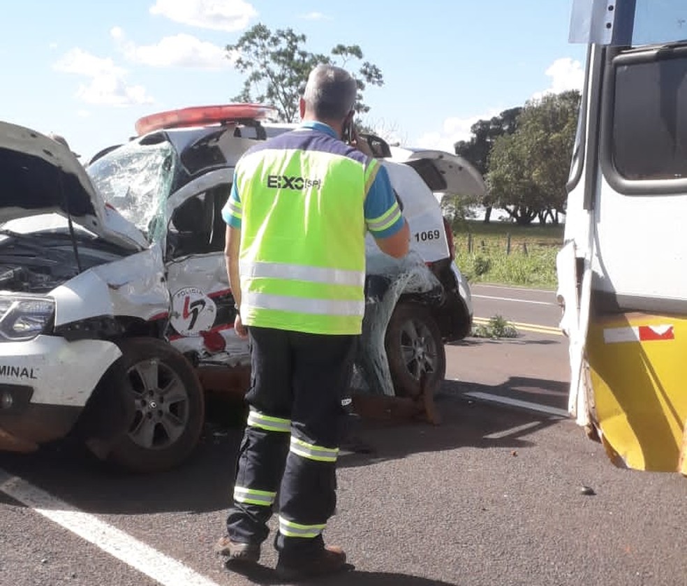 Acidente de trânsito causou a morte de uma pessoa, em Martinópolis (SP) — Foto: Redes sociais