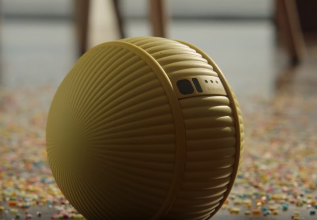 "Ballie" é o novo robô da Samsung (Foto: Reprodução/YouTube)